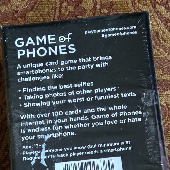 Games of phones card game. New, sealed. UPC 852468006380 - Picture 6 of 10